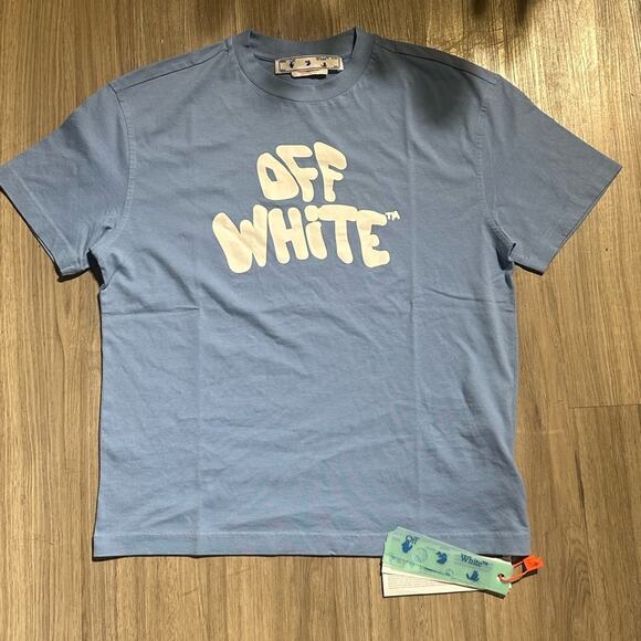 Off White Logo T Shirt | Size L NWT - Picture 1 of 4